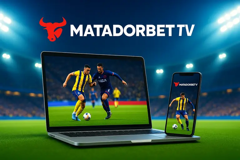 Matadorbet TV’de canlı maç izleme ekranı
